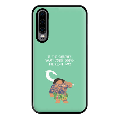 If The Current's Warm Phone Case for Huawei P30