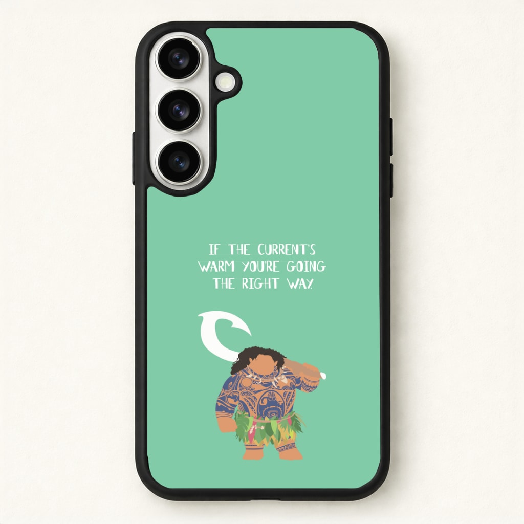 If The Current's Warm Phone Case for Galaxy S26