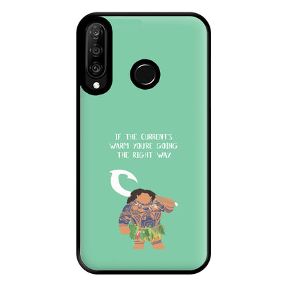 If The Current's Warm Phone Case for Huawei P30 Lite