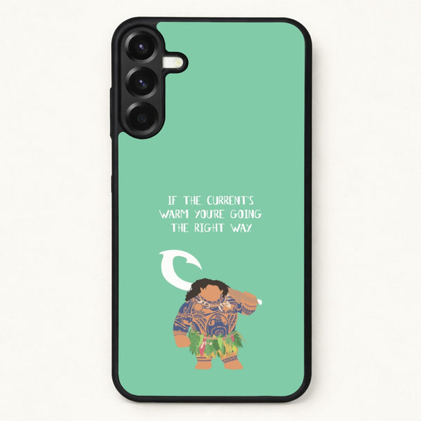 If The Current's Warm Phone Case for Galaxy A57