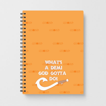 What's A Demi God Notebook