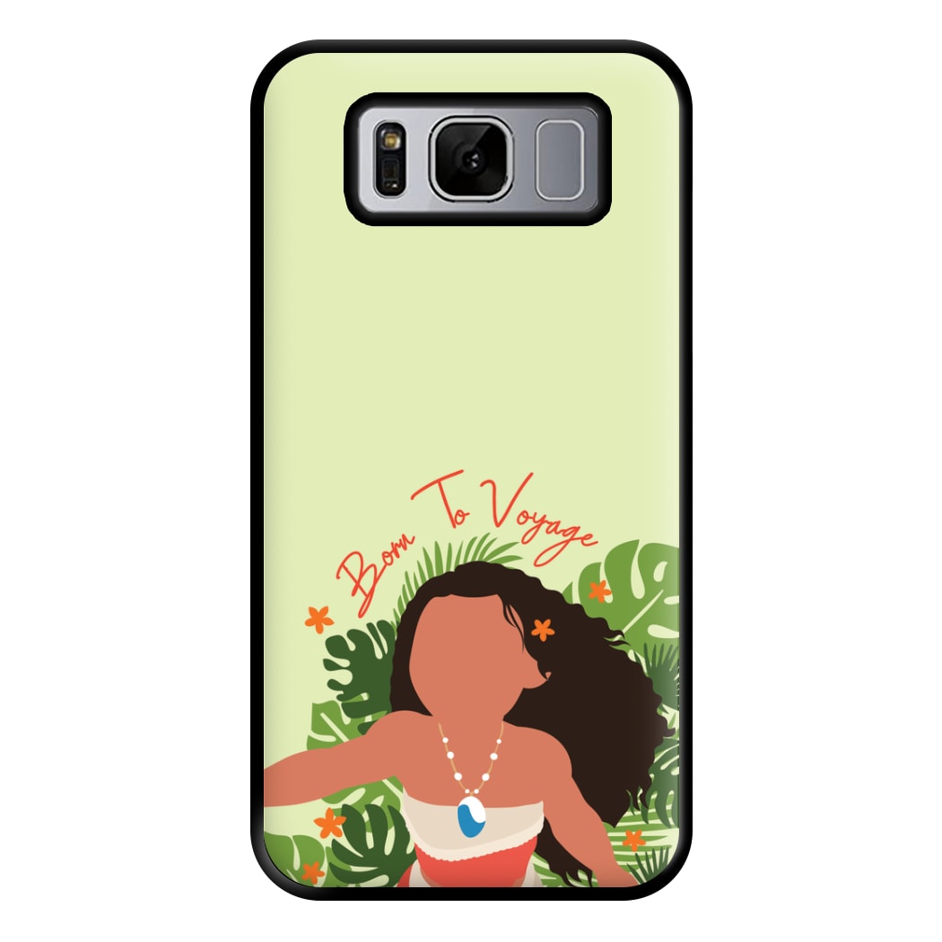 Born To Voyage Phone Case for Galaxy S8 Plus