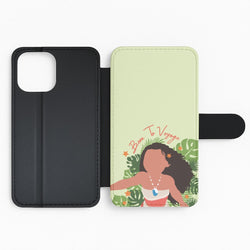 Born To Voyage Flip Phone Case