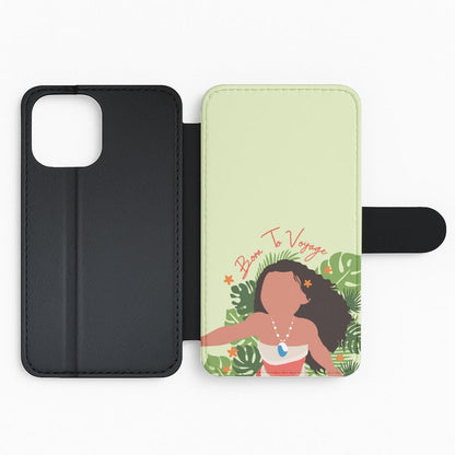 Born To Voyage Flip Phone Case