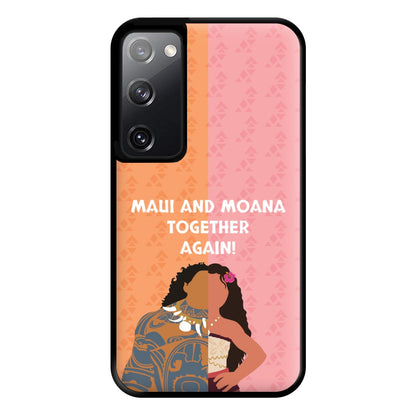 Maui And Moana Together Again Phone Case for Galaxy S20