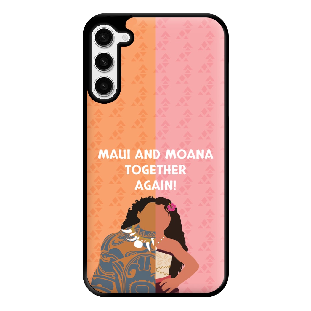 Maui And Moana Together Again Phone Case for Galaxy S23 Plus