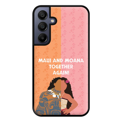 Maui And Moana Together Again Phone Case for Galaxy A15