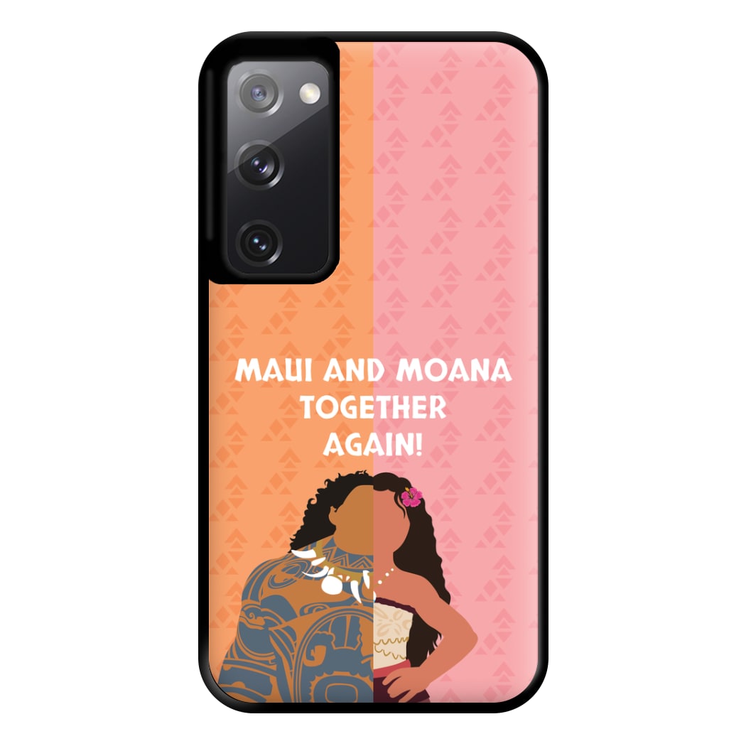 Maui And Moana Together Again Phone Case for Galaxy S20FE