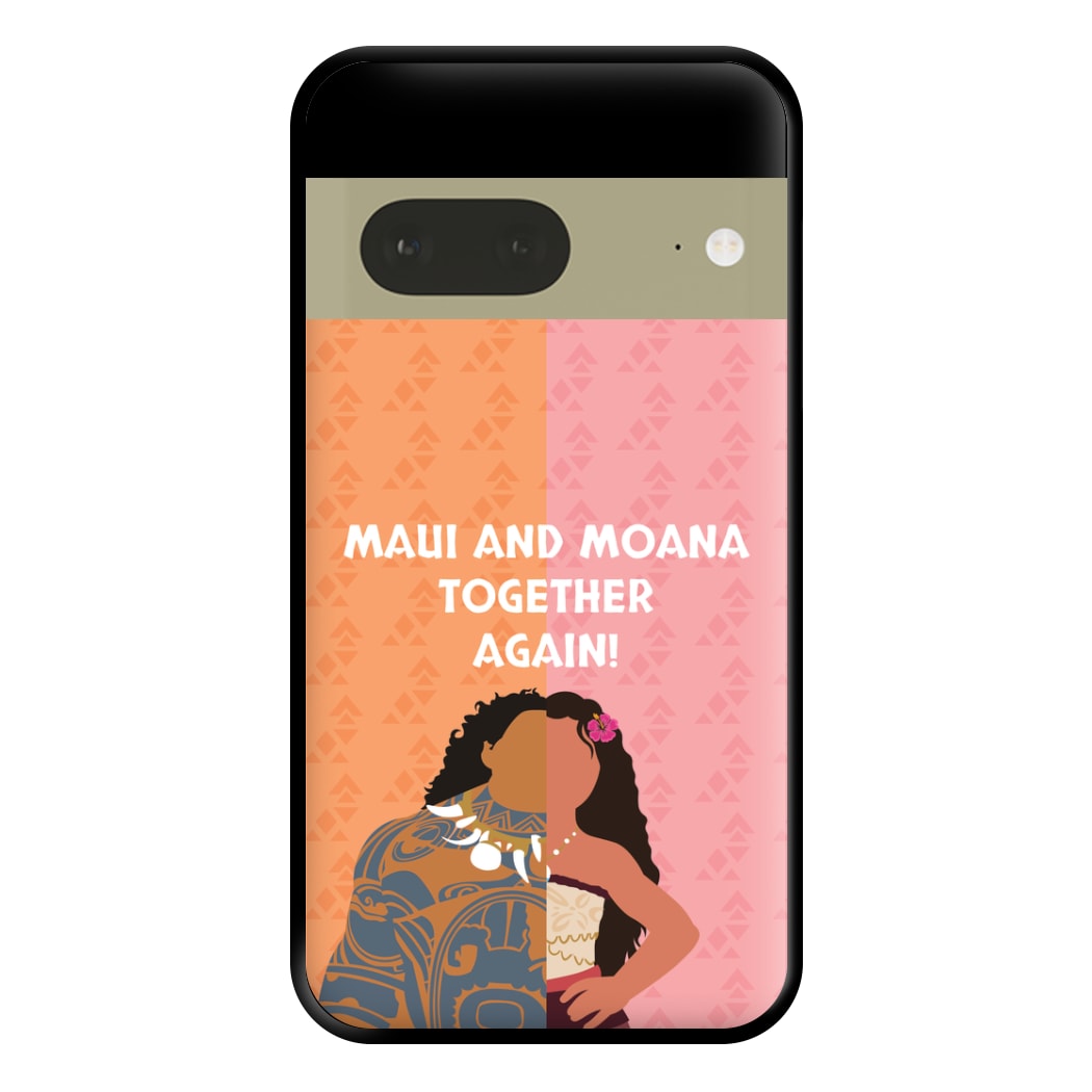 Maui And Moana Together Again Phone Case for Google Pixel 7a