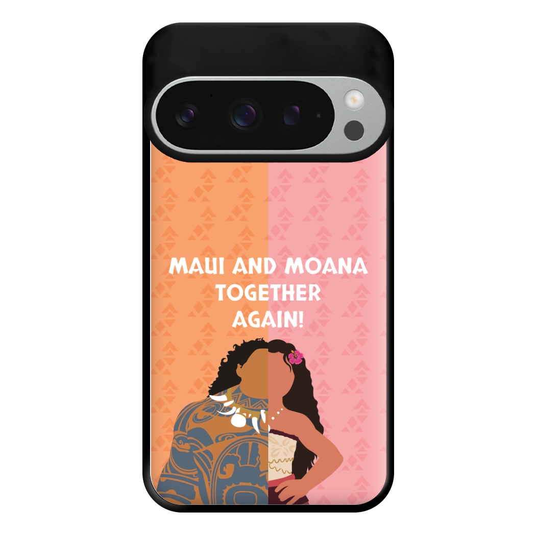 Maui And Moana Together Again Phone Case for Google Pixel 9 Pro XL