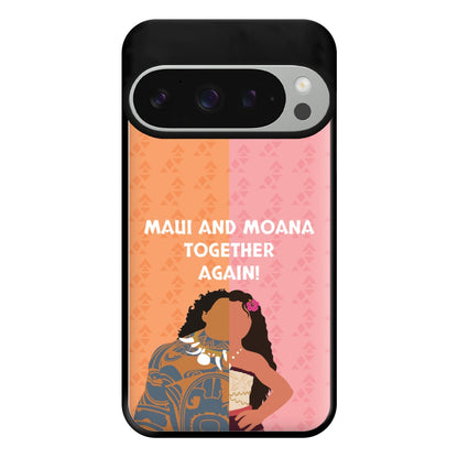 Maui And Moana Together Again Phone Case for Google Pixel 9 Pro XL