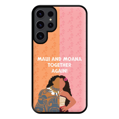 Maui And Moana Together Again Phone Case for Galaxy S23 Ultra