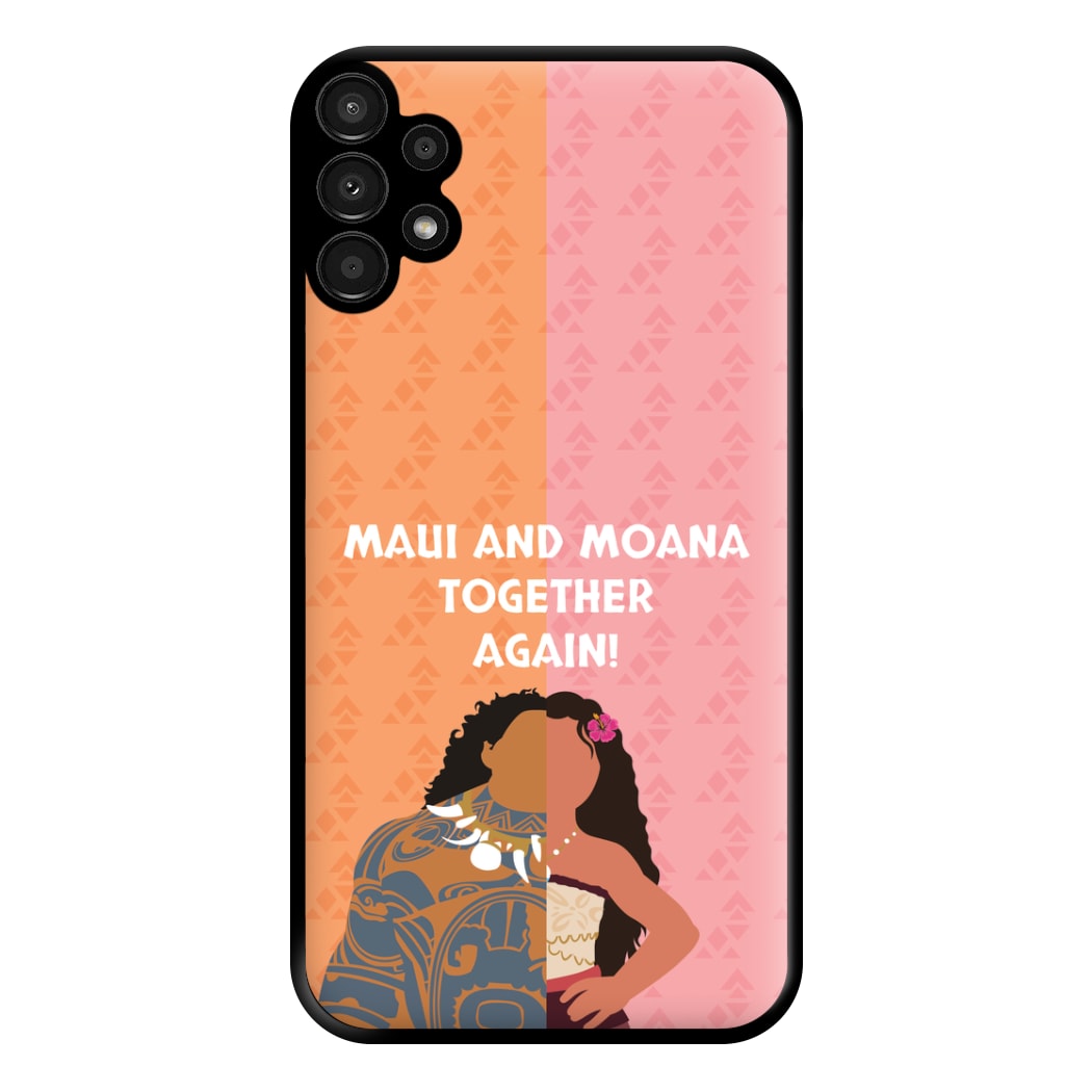 Maui And Moana Together Again Phone Case for Galaxy A13