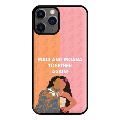 Maui And Moana Together Again Phone Case for iPhone 12 Pro Max