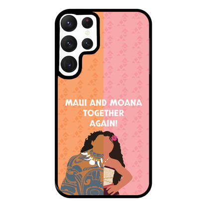 Maui And Moana Together Again Phone Case for Galaxy S22 Ultra