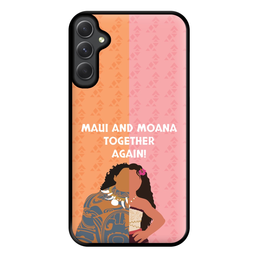 Maui And Moana Together Again Phone Case for Galaxy A54