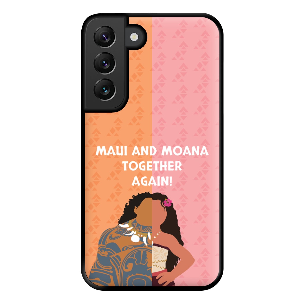 Maui And Moana Together Again Phone Case for Galaxy S22 Plus