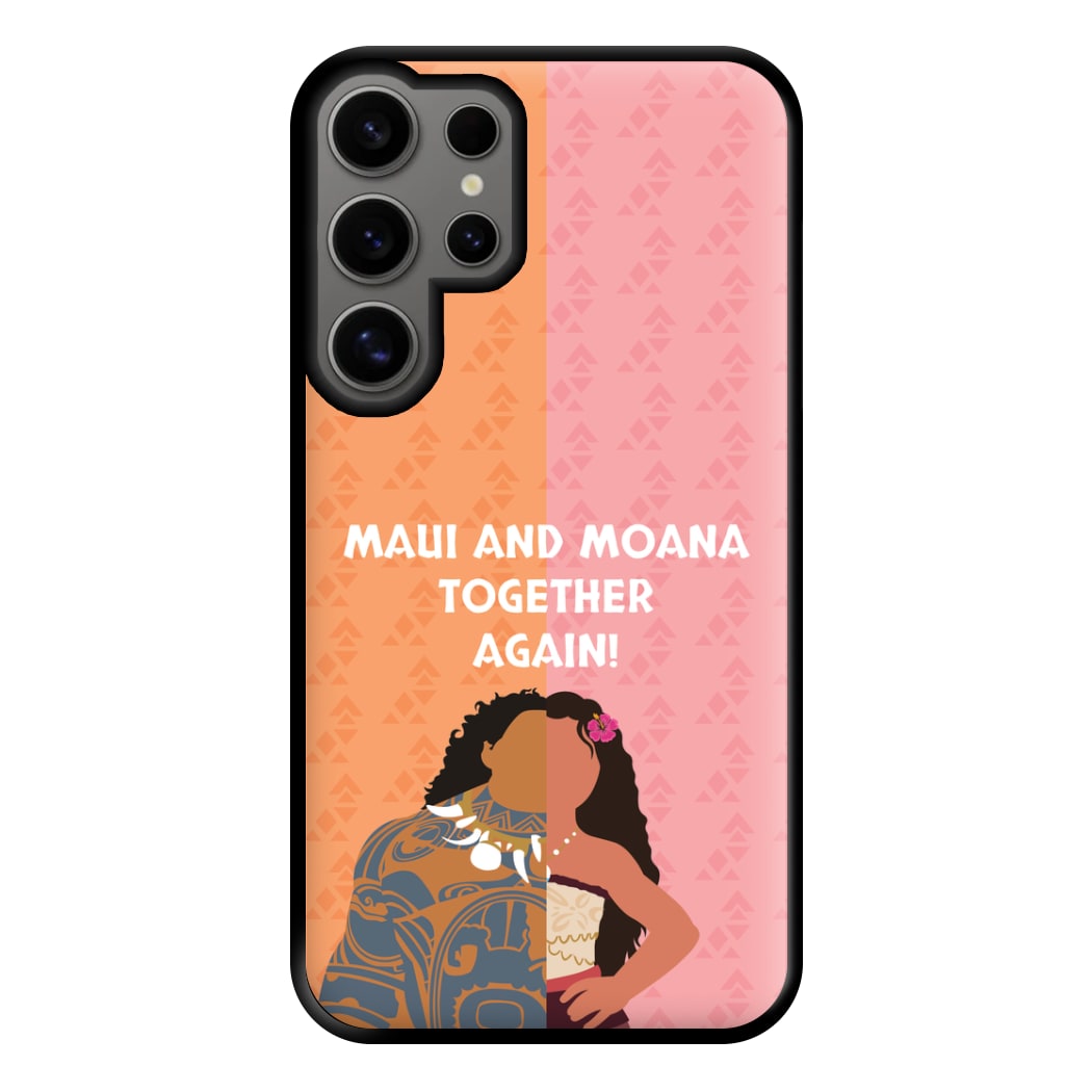 Maui And Moana Together Again Phone Case for Galaxy S24 Ultra