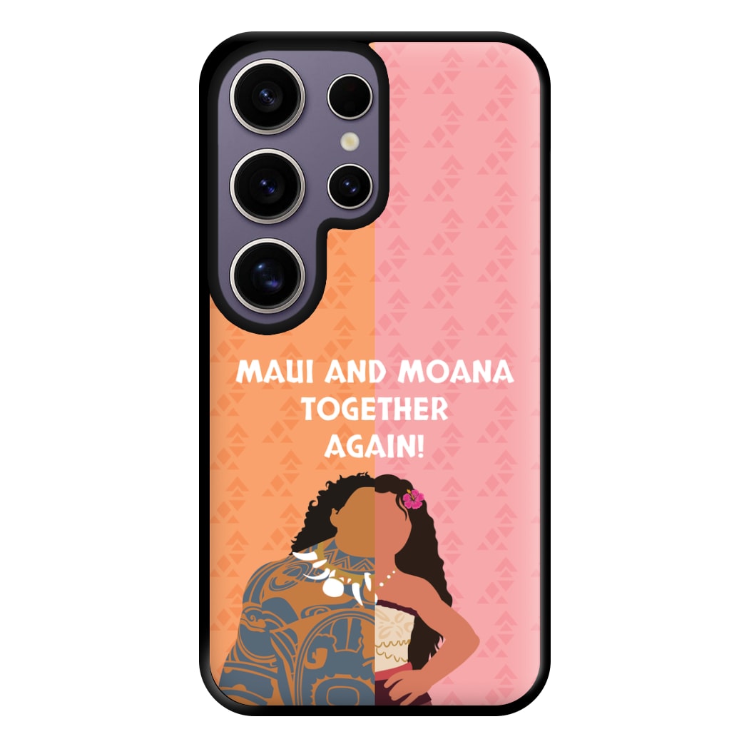 Maui And Moana Together Again Phone Case for Galaxy S25 Ultra