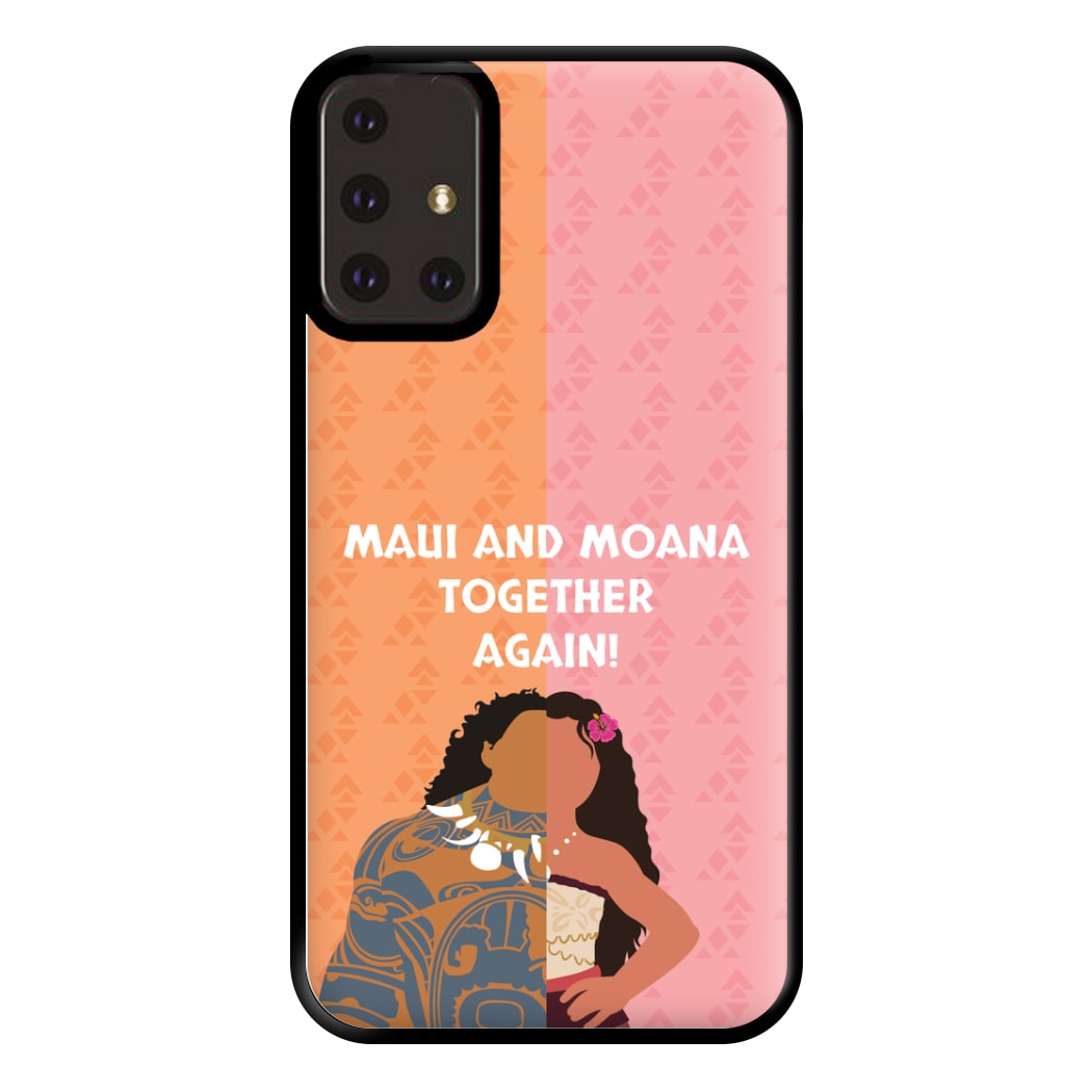 Maui And Moana Together Again Phone Case for Galaxy A71