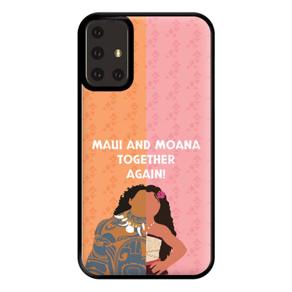 Maui And Moana Together Again Phone Case for Galaxy A71