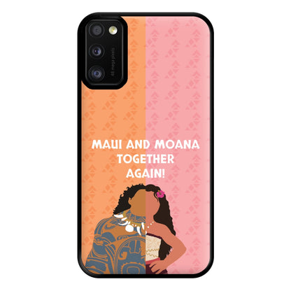 Maui And Moana Together Again Phone Case for Galaxy A41