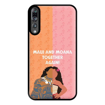 Maui And Moana Together Again Phone Case for Huawei P20 Pro