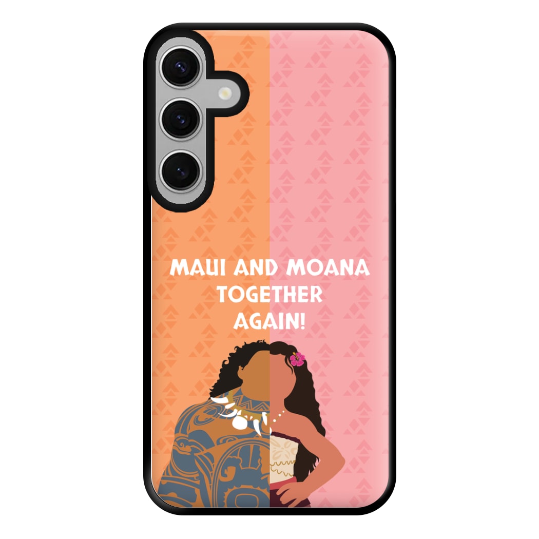 Maui And Moana Together Again Phone Case for Galaxy S24FE