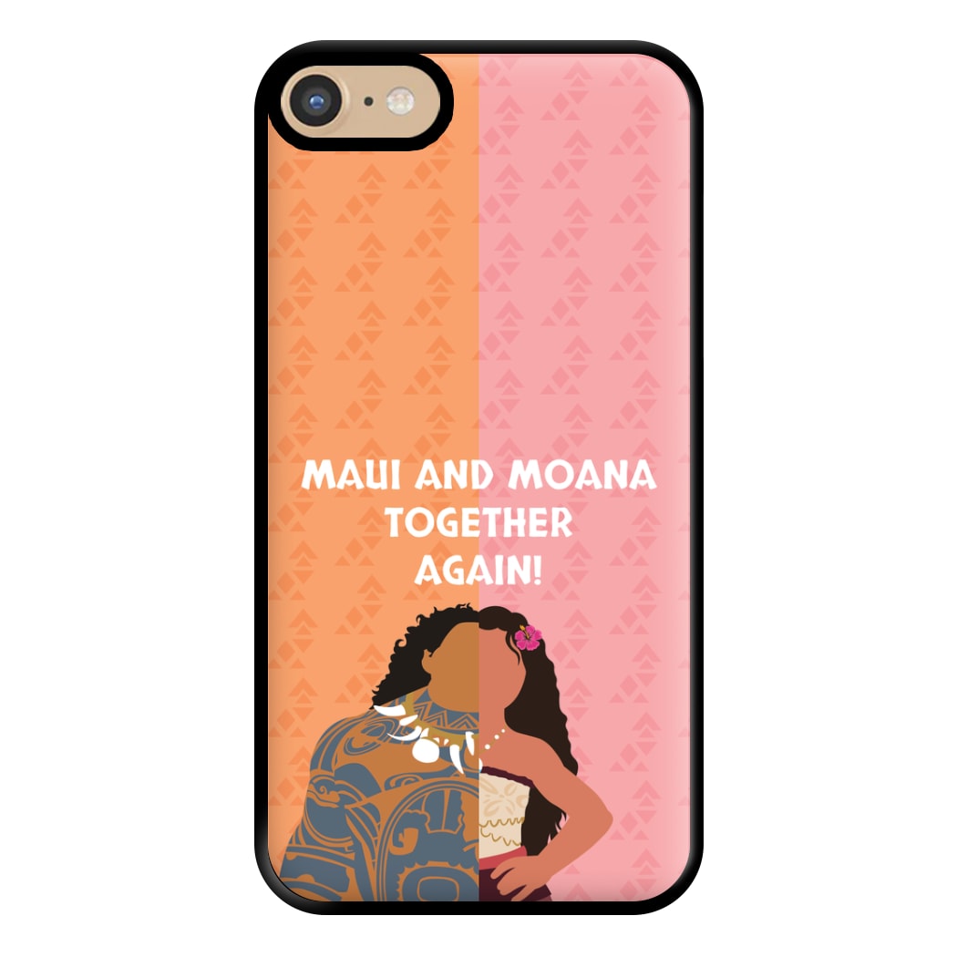 Maui And Moana Together Again Phone Case for iPhone 6 / 7 / 8 / SE