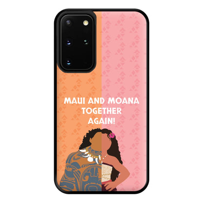 Maui And Moana Together Again Phone Case for Galaxy S20 Plus