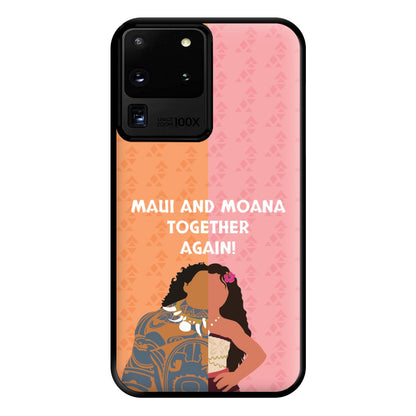 Maui And Moana Together Again Phone Case for Galaxy S20 Ultra