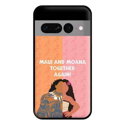 Maui And Moana Together Again Phone Case for Google Pixel 7 Pro