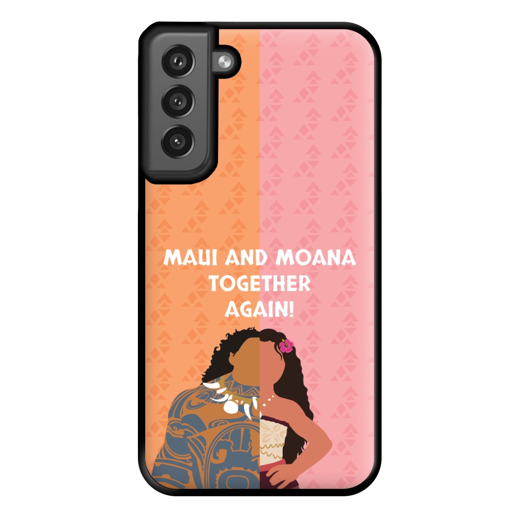 Maui And Moana Together Again Phone Case for Galaxy S21FE