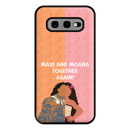 Maui And Moana Together Again Phone Case for Galaxy S10e