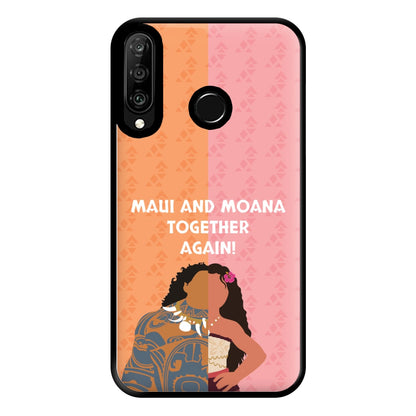 Maui And Moana Together Again Phone Case for Huawei P30 Lite