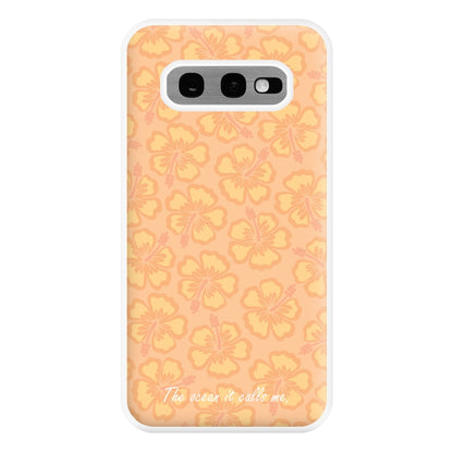 The Ocean It Calls Me Phone Case for Galaxy S10e