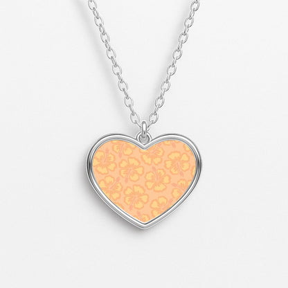 The Ocean It Calls Me Heart Necklace