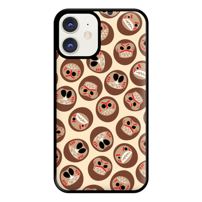 Mask Face Phone Case for iPhone 11