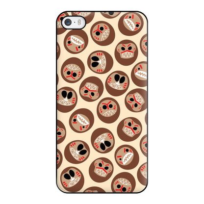 Mask Face Phone Case for iPhone 5 / 5s / SE 2016