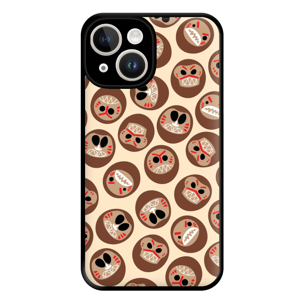 Mask Face Phone Case for iPhone 14