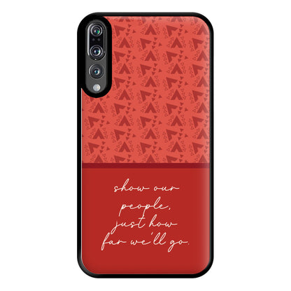 Show Our People Phone Case for Huawei P20 Pro