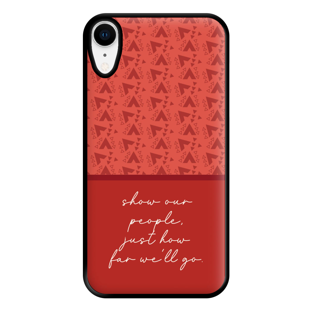 Show Our People Phone Case for iPhone XR