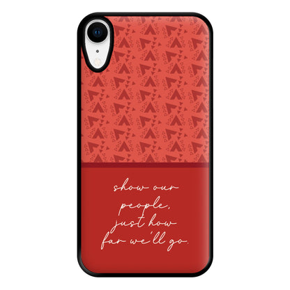 Show Our People Phone Case for iPhone XR