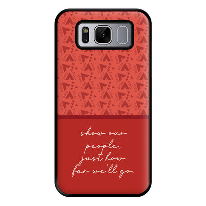 Show Our People Phone Case for Galaxy S8 Plus