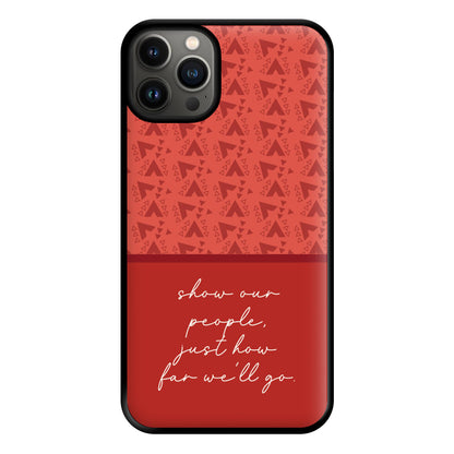 Show Our People Phone Case for iPhone 13