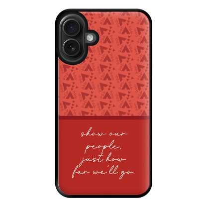 Show Our People Phone Case for iPhone 16 Plus