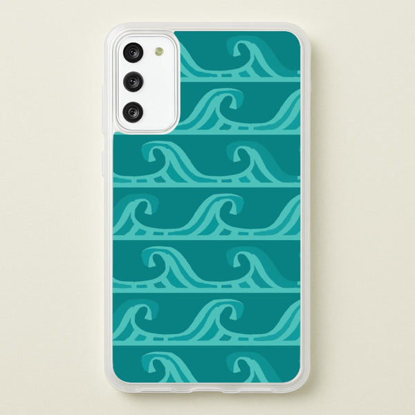 Island Waves Phone Case - Galaxy S20 / Standard