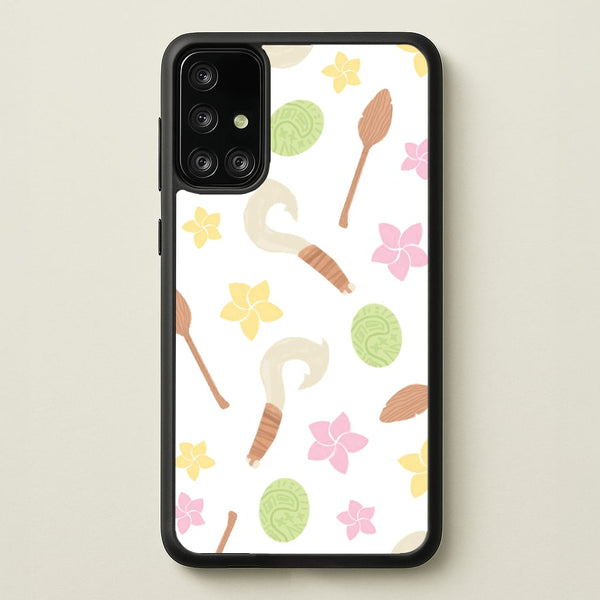 Wayfinder Pattern Phone Case - Galaxy A71 / Standard
