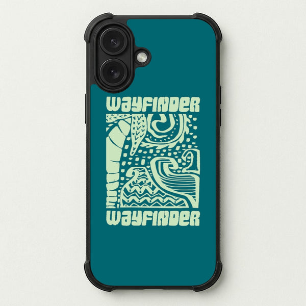 Wayfinder Print Phone Case — Bumper case