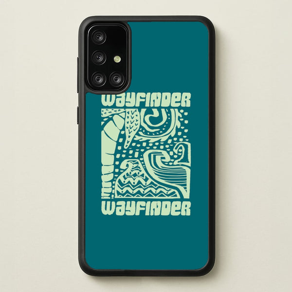 Wayfinder Print Phone Case - Galaxy A71 / Standard